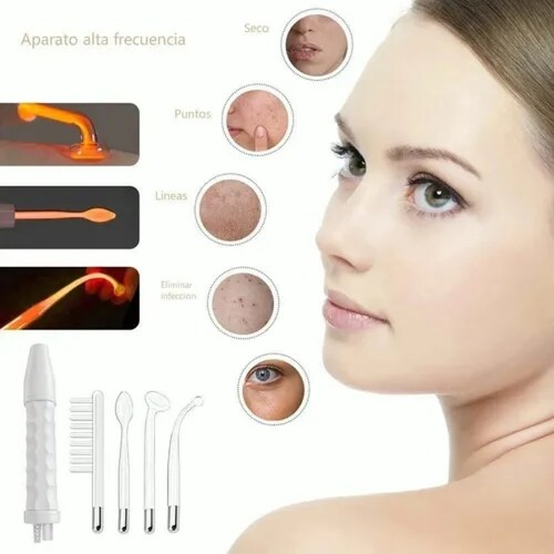 Facial Dispositivo Electroterapia Alta Frecuencia Portátil