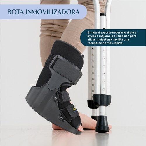 Bota Ortopedica Corta Inmovilizador Tobillo Ferula Walker GDE