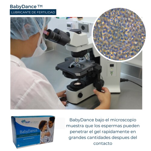 BabyDance Lubricante de Fertilidad. Único gel vaginal, SIN PARABENOS que estimula la fertilidad de ambos cuando buscan embarazo.