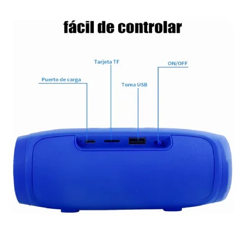 Mini Bocina Bluetooth Portátil Azul