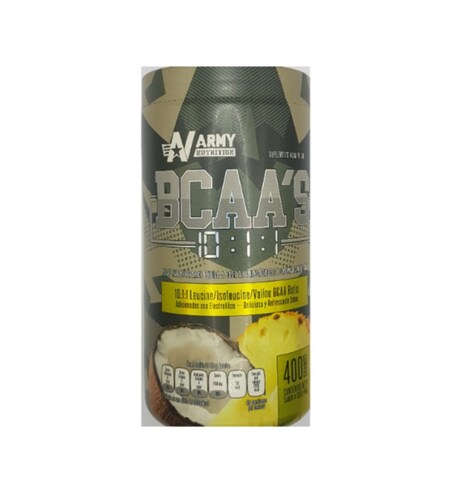 Bcaas Army Nutrtion 40 Serv Sabor Piña Coco.