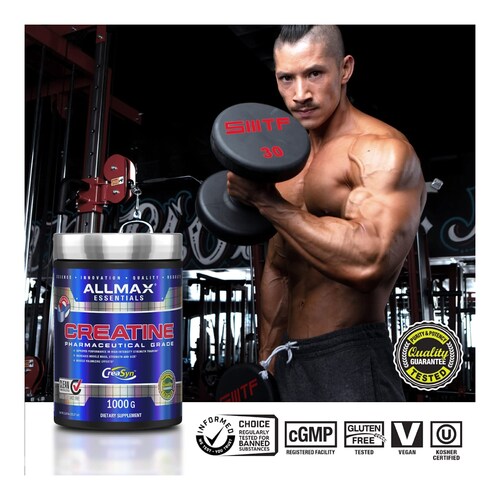 Creatina AllMax Creatine Grado Farmaceutico 400g 80 Serv.