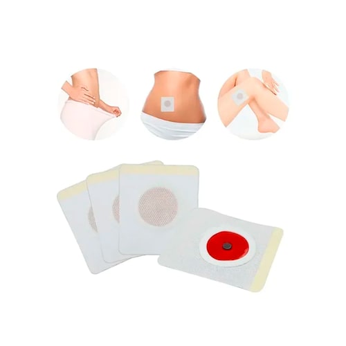Faja Colombiana Post-Parto Realce Natural Brasier Parcialmente Removible Y De Regalo 30 Unidades De Parches Slim Patch Para Adelgazar Reductores De Celulitis