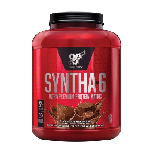 Proteina BSN Syntha-6 5 lbs 48 Serv. - Fresa.
