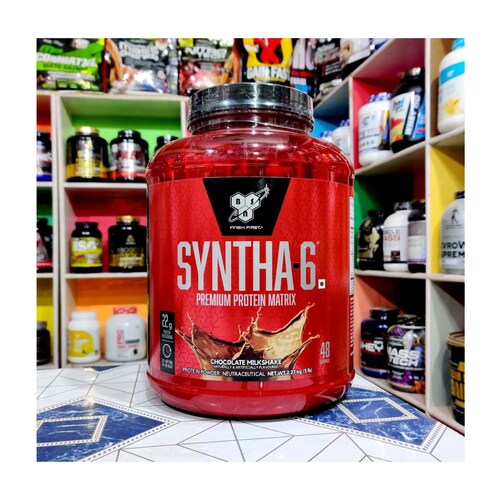 Proteina BSN Syntha-6 5 lbs 48 Serv. - Fresa.
