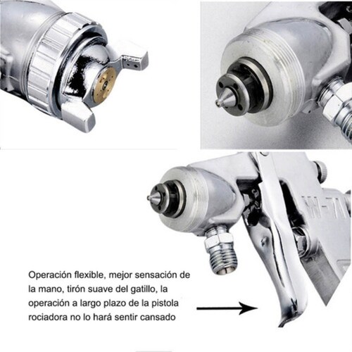 Pistola Pulverizadora Neumática Para Pintura De 150 Mm