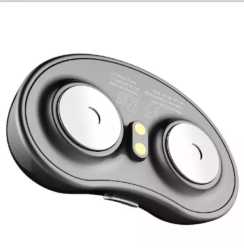 Dispositivo Electronico Anti-Ronquido contrae el musculo al roncar, sensor que reconoce el sonido. Aplicación que hace  Estudio de Sueño.
