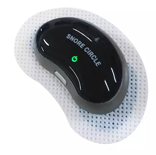 Dispositivo Electronico Anti-Ronquido contrae el musculo al roncar, sensor que reconoce el sonido. Aplicación que hace  Estudio de Sueño.