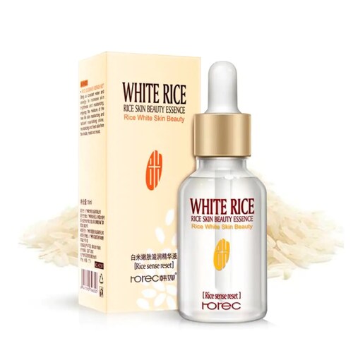 Sueros Faciales Vitamina C, Acido Hialuronico, Suero De Arroz Anti- Edad Colágeno Sueros Cuidado Facial 3 Pack