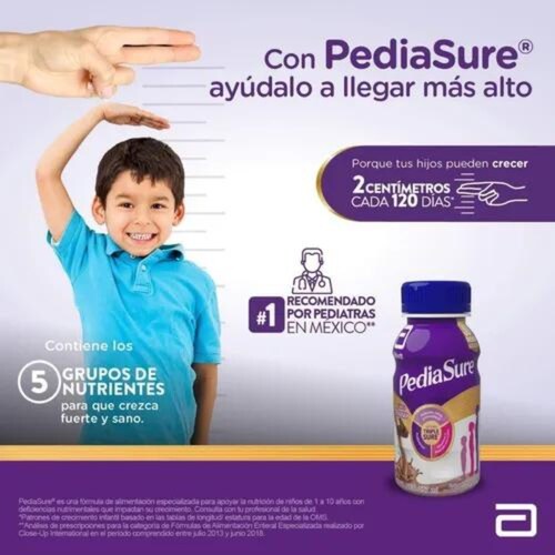 Pediasure Vainilla 16 Pzas de 237 ml