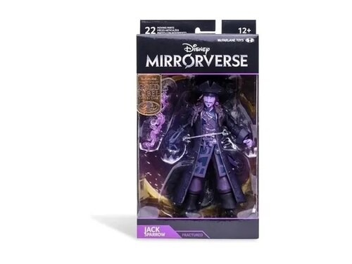 Disney Mirrorverse Jack Sparrow Fractured Gold Label