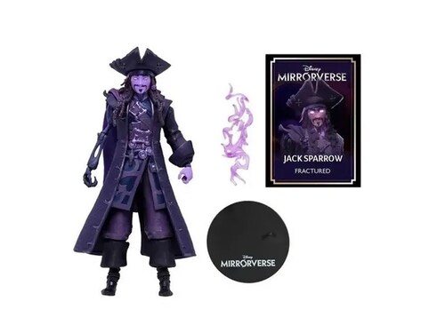 Disney Mirrorverse Jack Sparrow Fractured Gold Label