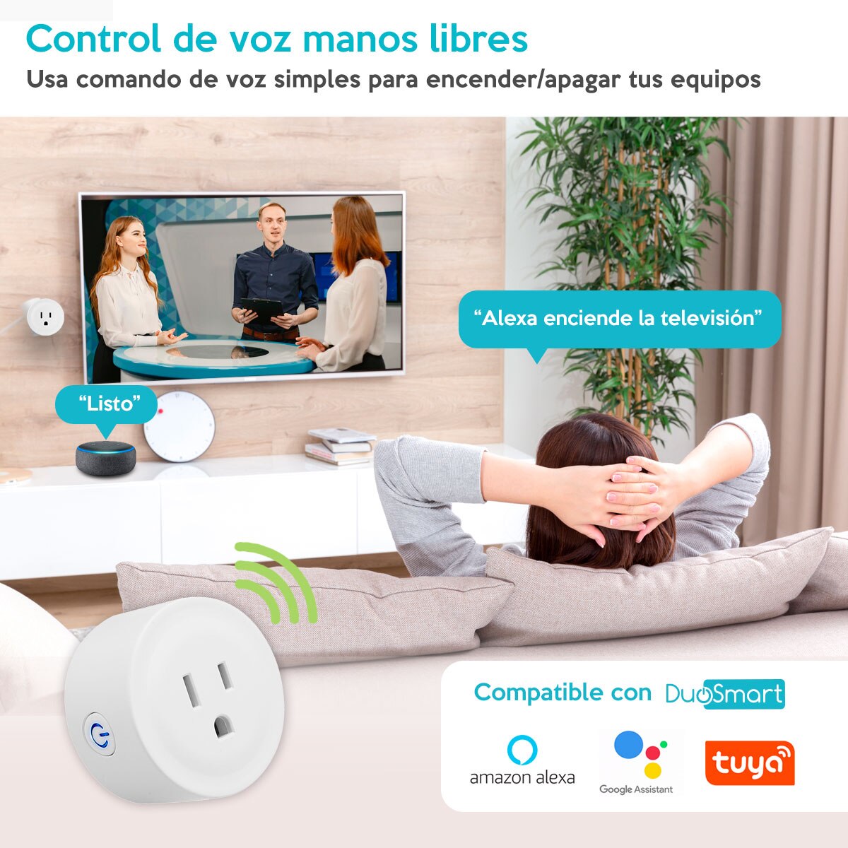 Contacto discount inteligente alexa