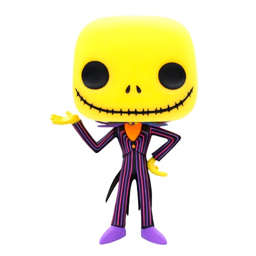 Funko Pop Jack Skellington #15 Luz Uv Extraño Mundo Jack Disney Fig Original