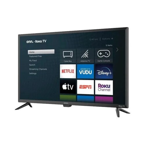  ONN Roku Smart TV de 32 pulgadas con audio Dolby y conectividad  Wi-Fi 100012589 (renovado) : Electrónica