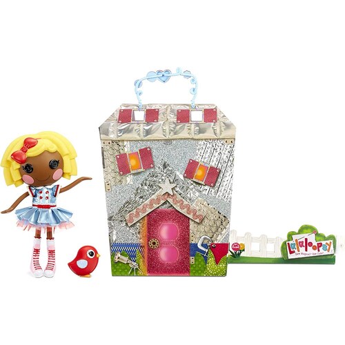 Muñeca Lalaloopsy Dot Starlight 33 Cm Con Pajarito 33 Cm 