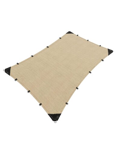 Hanlob Malla Sombra 3x10 m para Exteriores Extra Reforzada, 90% de Sombra, Bloqueo de Rayos UV, Sombra Raschel para Jardín o Terraza, Resistente a Lluvias, Fácil y Lista para Instalar.