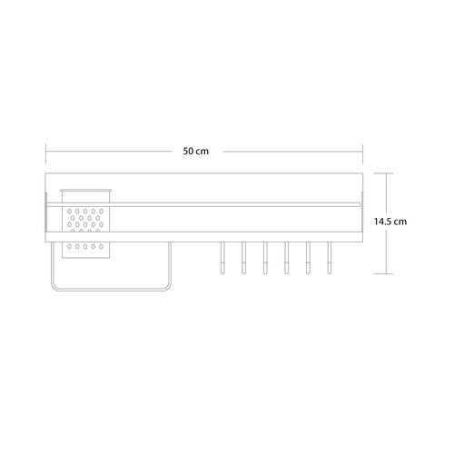 Estante Multifuncional De Cocina Para Pared Organizador