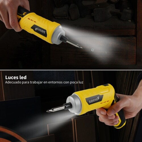 Atornillador Inalámbrico Destornillador Eléctrico 3.6v 33pcs