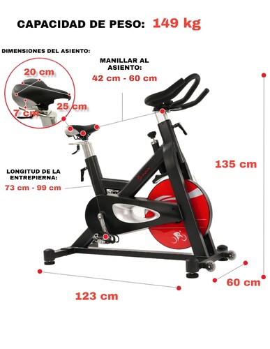 Magnética Tracción por banda Sunny Bicicleta SF-B1714