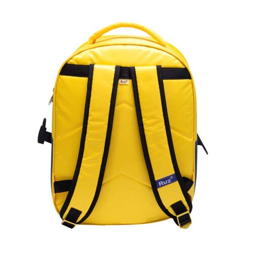 Mochila para niño backpack de Minions, amarilla con azul, mod. 942629