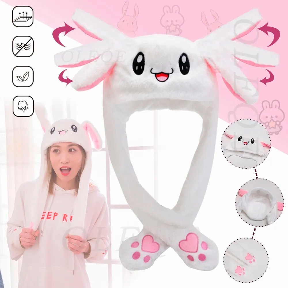 Gorro Conejo Bts Twice Kpop, Las Orejas Se Moverán