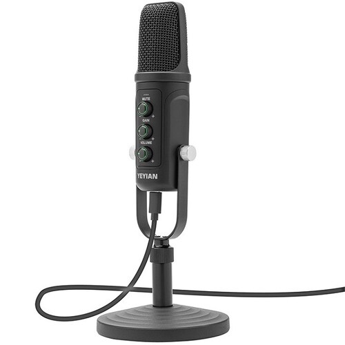 KIT MICROFONO CONDENSADOR USB YEYIAN YSA-UCHQ-01 AGILE NL NEGRO 