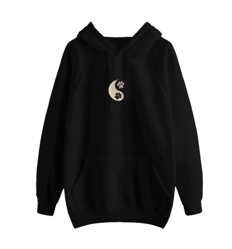 Sudadera Con Gorro Y Cangurera Bordada Balance