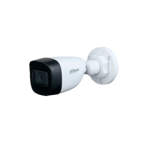 Cámara Bullet de 5 Megapíxeles / Micrófono Integrado/ DAHUA HAC-HFW1500CN-A/ Lente de 2.8mm/ 111 Grados de Apertura/ IR de 30 Mts/ Starlight/ IP67/ CVI/CVBS/AHD/TVI/