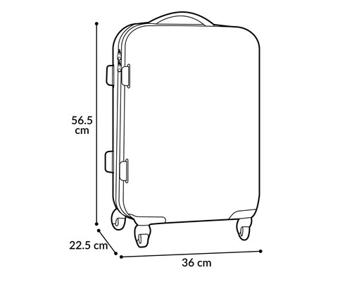 Maleta de viaje Unicornio Startravel Magical de 20"
