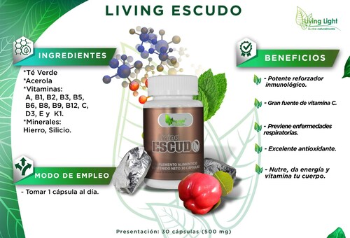 Previene Enfermedades Respiratorias, Reforzador Inmunológico - Escudo