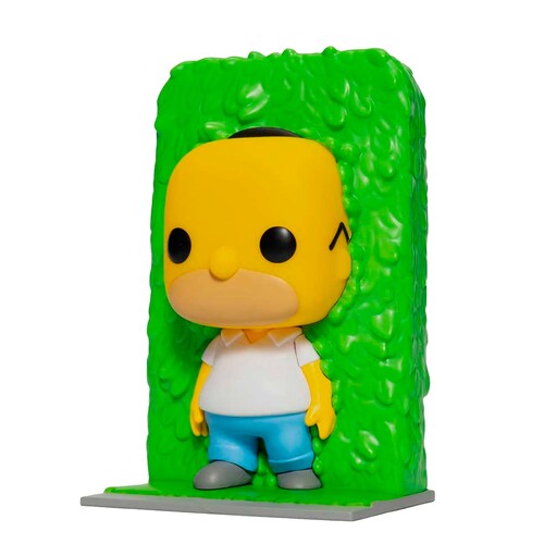 Funko Pop Homero En Arbustos #1252 Los Simpsons Edicion Especial Fig Original