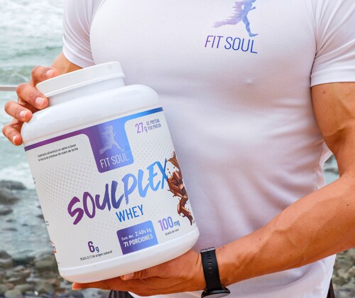 Fit Soul - Soulplex Whey 2.494 kg 71 serv sabor Chocolate