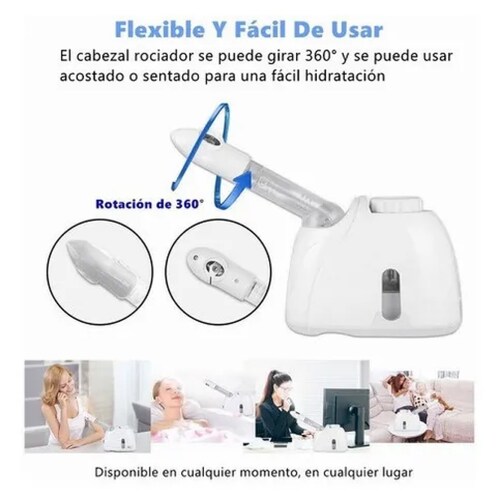 Vaporizador Facial Profesional Limpiador Nano.