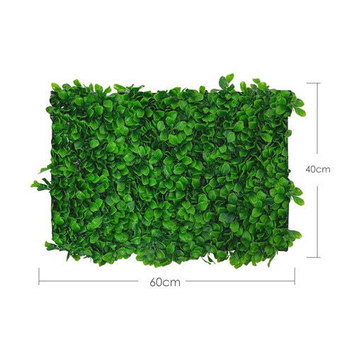 Follaje Artificial 40x60 Cm Muro Verde Sintetico Boxwood