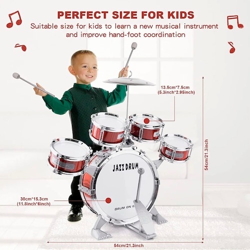 Baquetas de tambor Accesorio de instrumento musical Premium para