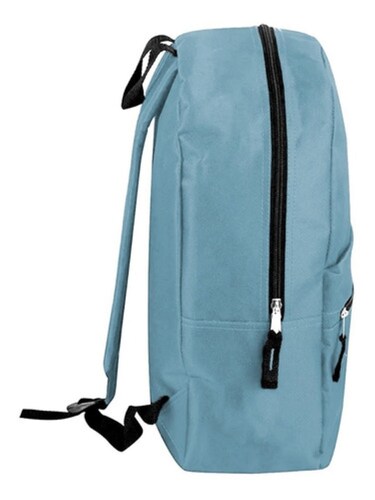 Mochila Escolar Unisex 17 Correas Acolchadas Verde Pastel