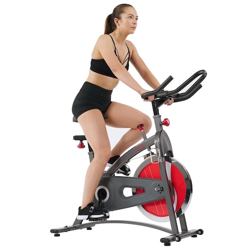 Bicicleta Fija Para Spinning Gris.