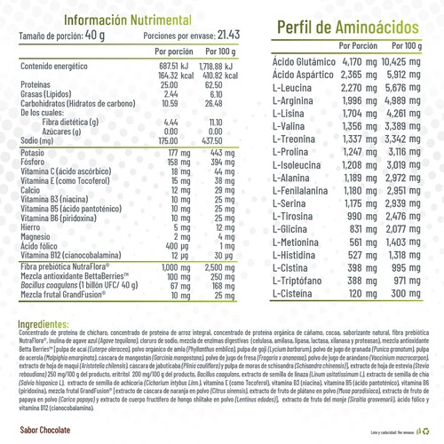 Fit Soul - Vegan Plus Proteína Natural completamente Vegana sabor Chocolate