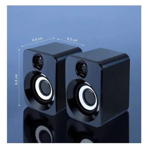 Bocinas Para Pc Altavoz Multimedia Portátil Subwoofer
