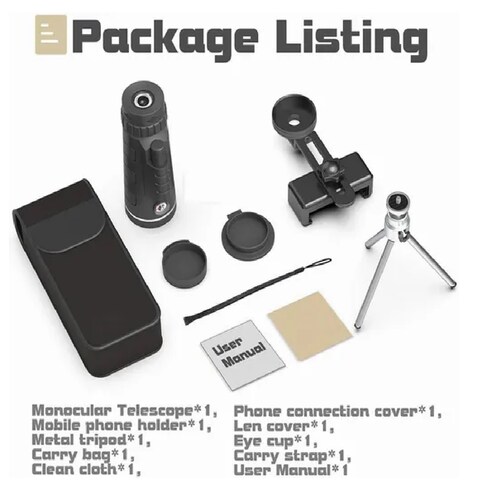 Monocular Telescopio Portatil Impermeable