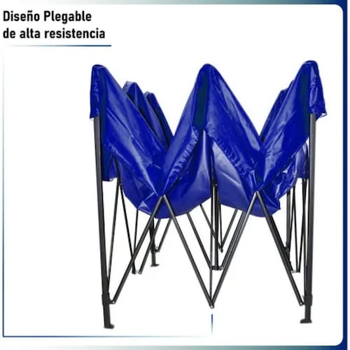 Carpa Toldo 3x3 Reforzado Plegable Impermeable Jardin 3 X 3.