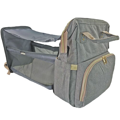 Mochila Pañalera Cuna 5 En 1 Multifunción Ecobabyoriginal