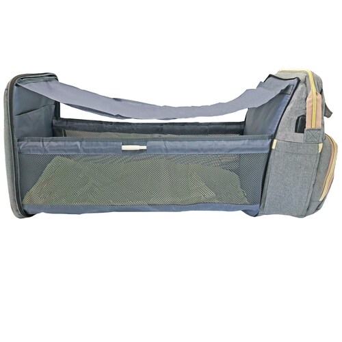 Mochila Pañalera Cuna 5 En 1 Multifunción Ecobabyoriginal