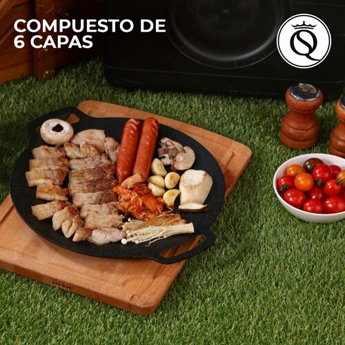 Comal Coreano de Mármol Con Inducción de 34cm 
