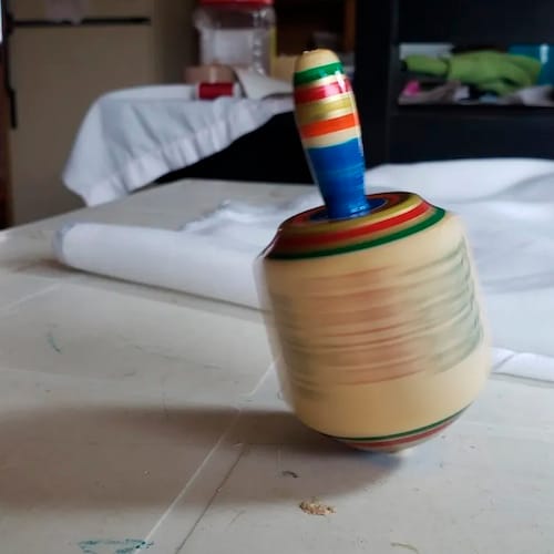 Pirinola Toma Todo De Beber Shot Madera Juego De Mesa 