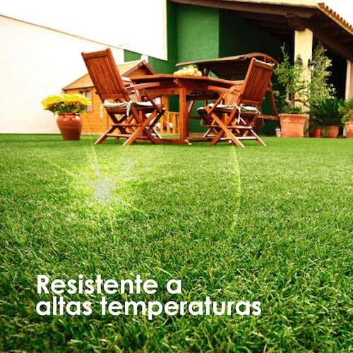 4 M2 Pasto Arificial Tipo Alfombra Para Exteriores 50mm