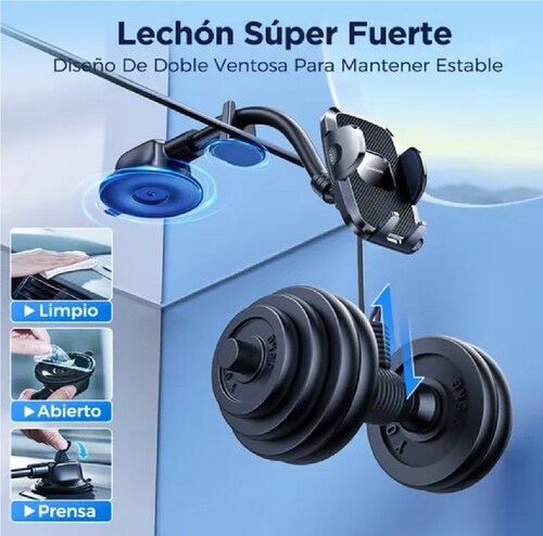 Soporte Teléfono Para Coche Estable Antichoque