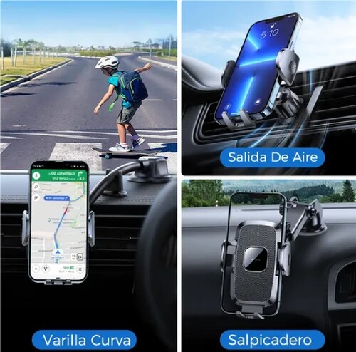 Soporte Teléfono Para Coche Estable Antichoque