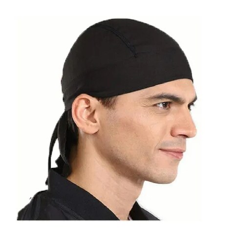  Pañuelo Ciclismo Protección Solar  Absorbe Sudor Negro